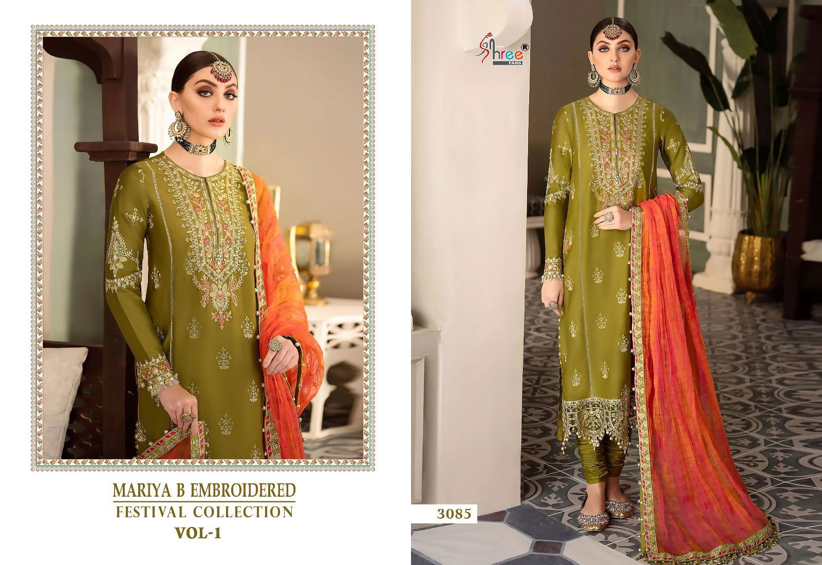 Shree Mariya B By Shree Fabs Pakistani Suits Catalog